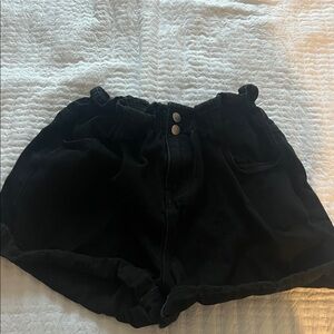 Princess Polly Black Shorts,  Size: 6